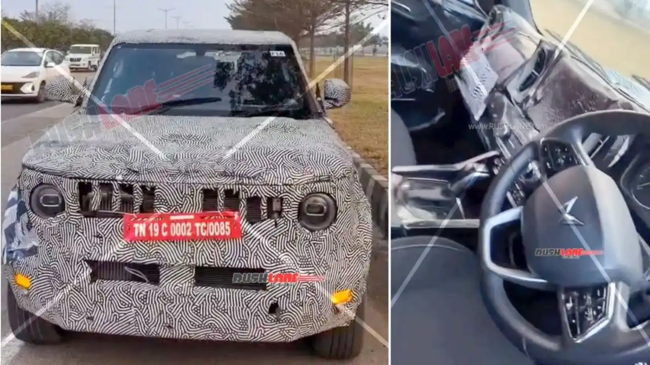 Mahindra Vision S Spied 1769761896197