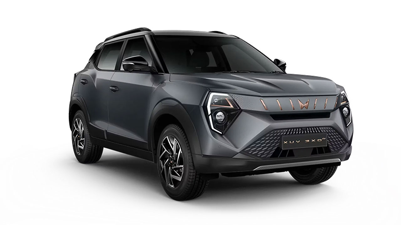 Mahindra XUV 3XO EV Galaxy Grey