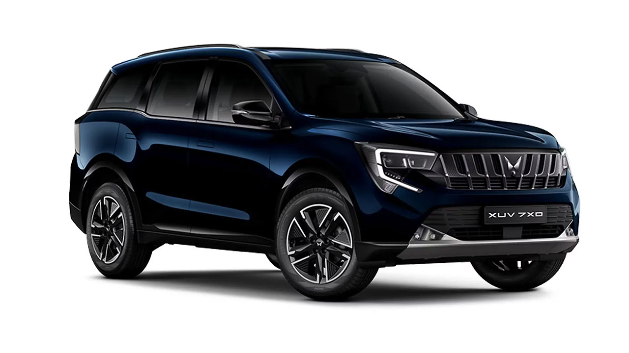 Mahindra XUV 7XO Nebula Blue