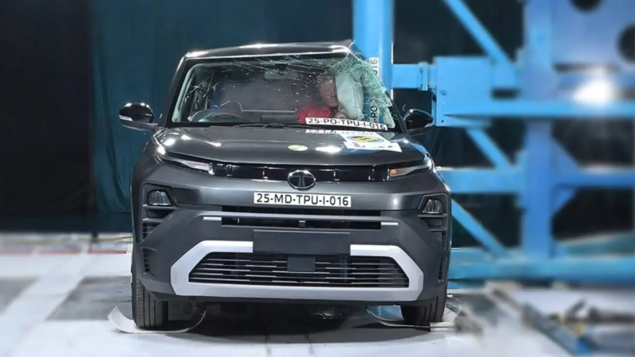 Tata Punch Facelift Bharat NCAP Crash Test 1768979991501