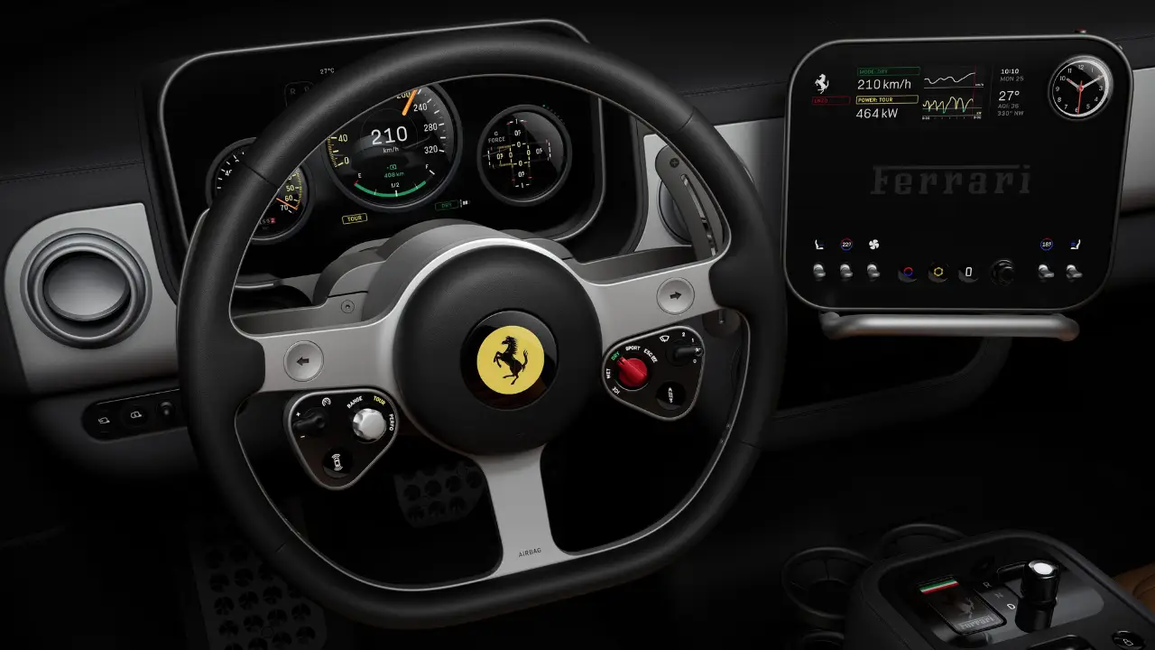 Ferrari Luce EV Interior 1770697999588