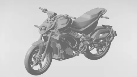 Hero Vida Ubex Electric Bike Design Patented In India 1770619765845