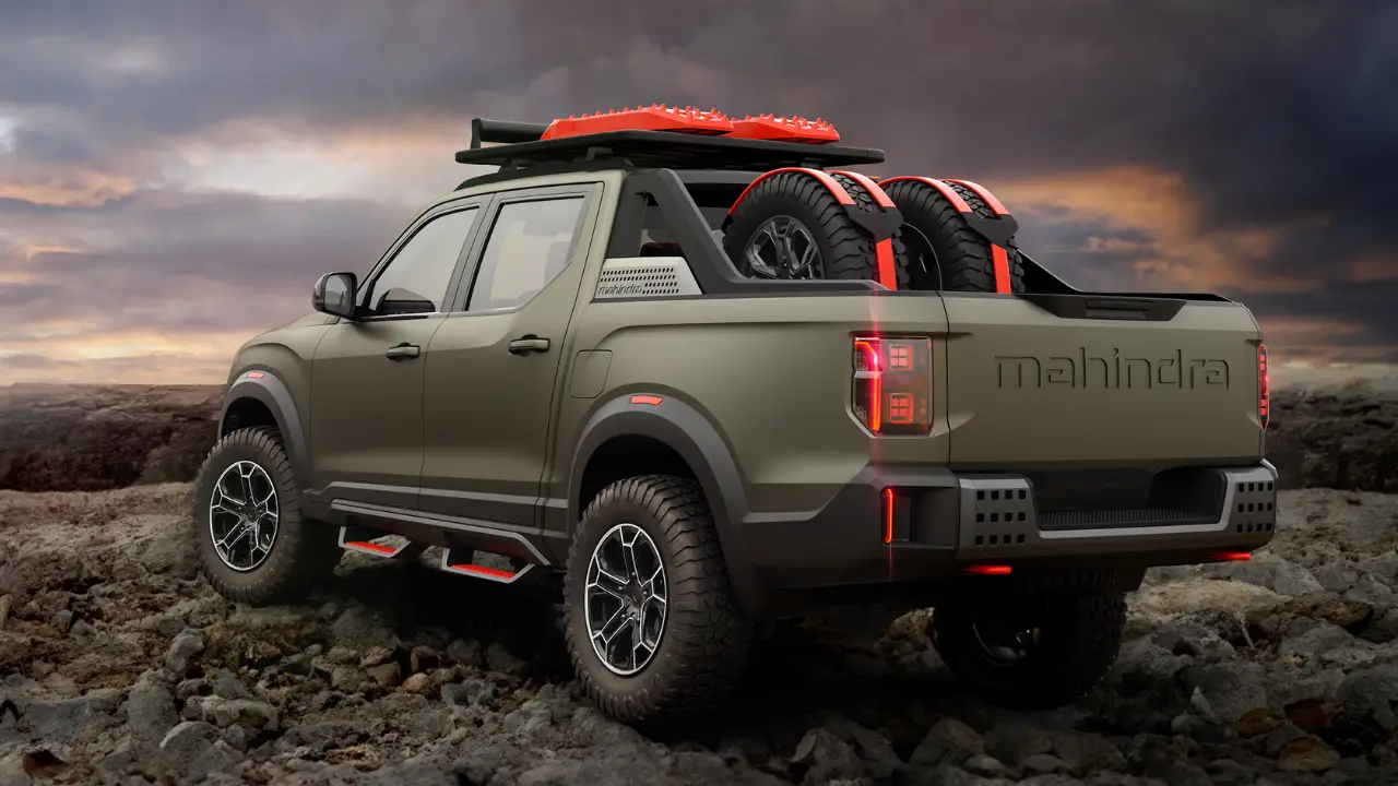 Mahindra Scorpio N Pickup Truck Rear.png