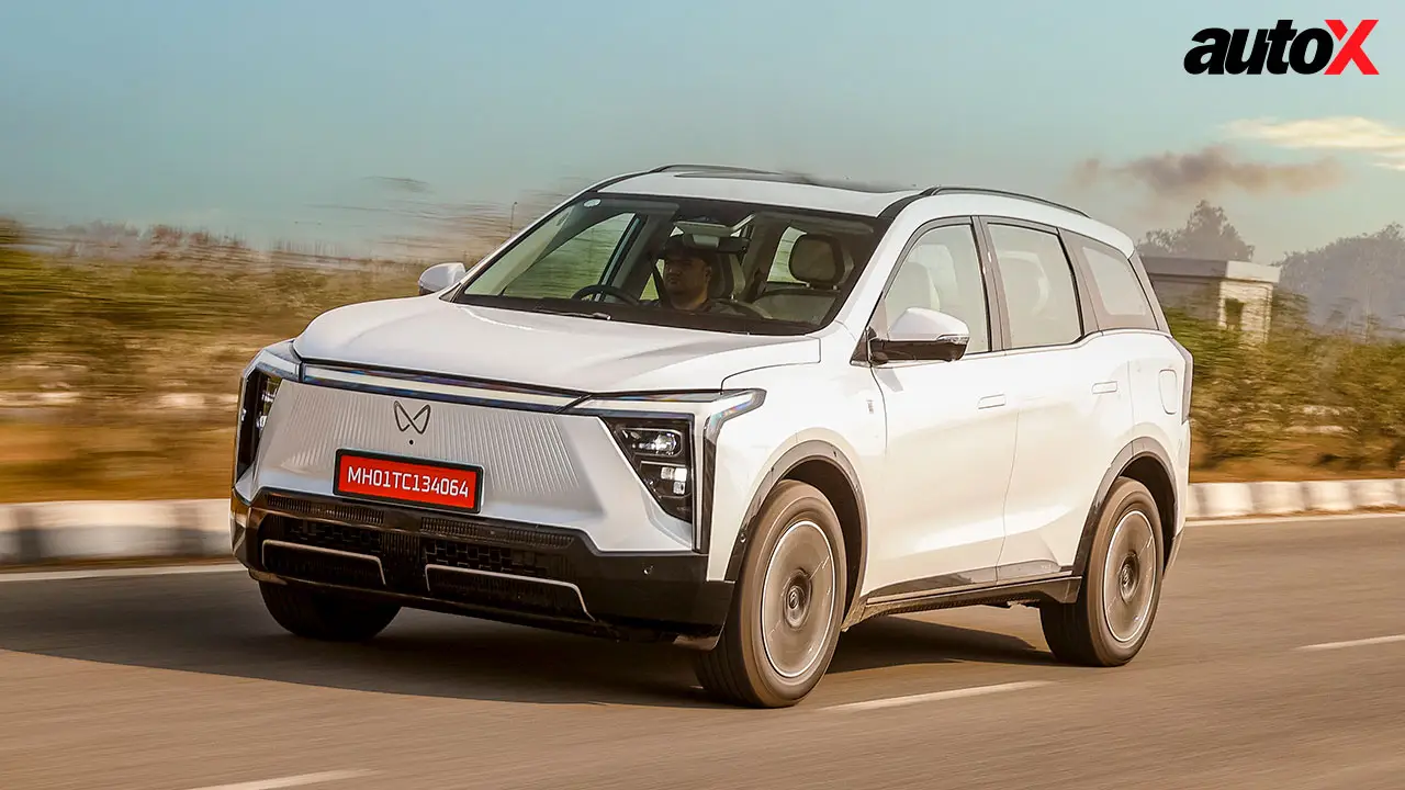 Mahindra XEV 9S-Front-Three-Quarter Mahindra XEV 9S-Front-Three-Quarter