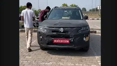 Maruti Suzuki Brezza Facelift Spotted Testing with New 6-Speed Manual Gearbox