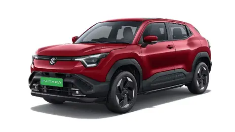 Maruti Suzuki e Vitara Opulent Red