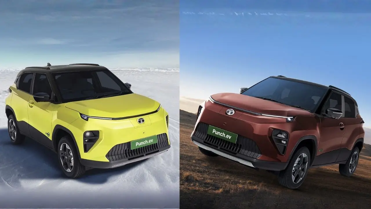 Tata Punch EV Facelift to Get Two New Colour Options