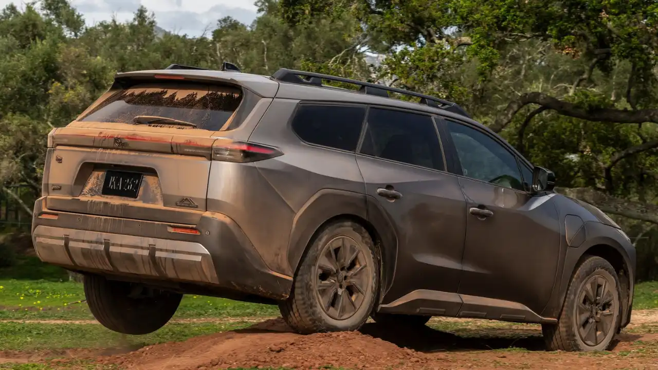 Toyota bZ Woodland Action Shot.png