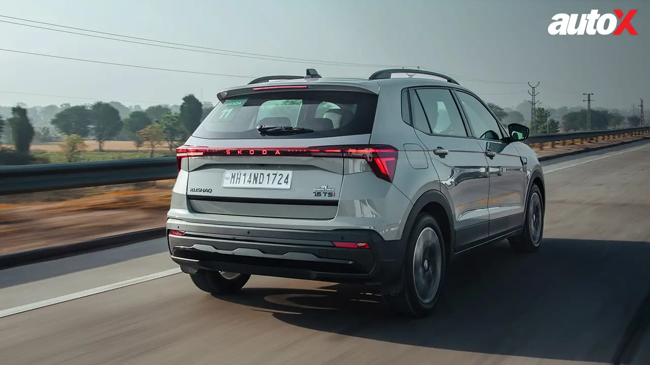 2026 Skoda Kushaq Monte Carlo rear driving.jpg