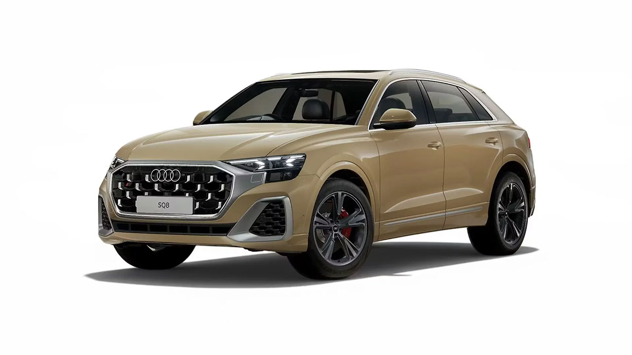 Audi SQ8 Sakhir Gold
