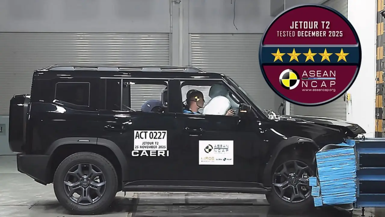 Jetour T2 Gets 5-Star Rating in ASEAN NCAP; India-Bound JSW SUV to Share Platform