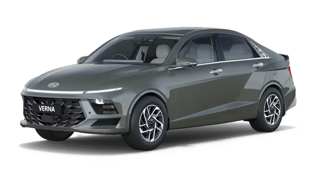 Hyundai Verna Titan Grey