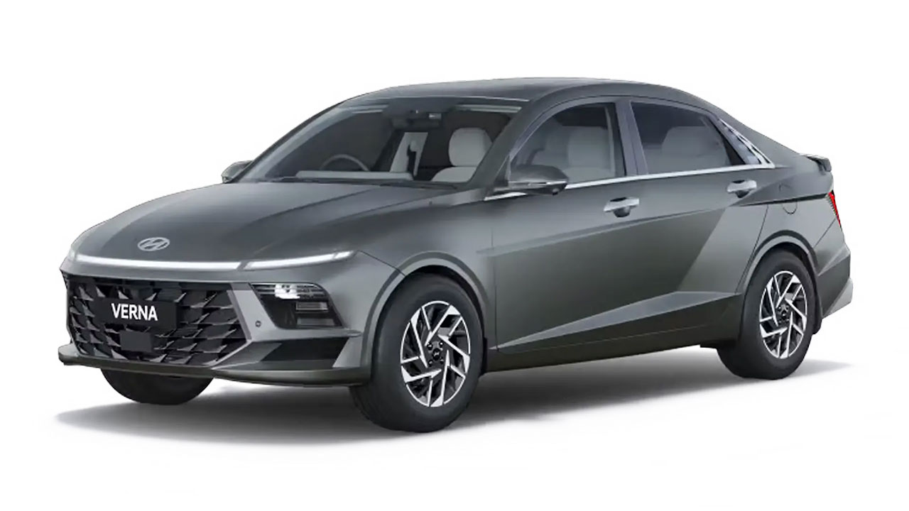 Hyundai Verna Titan Grey Matte