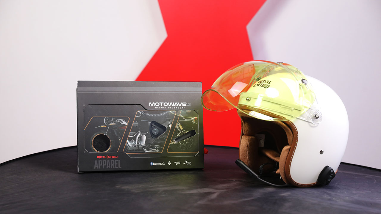 Royal Enfield Motowave X2 Helmet Bluetooth System Review - Music on the Move