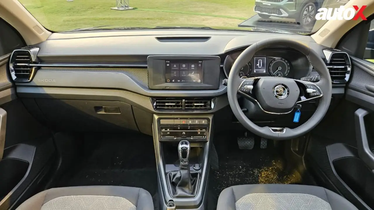 Skoda Kushaq Facelift Classic+ Automatic Base Variant Interior.jpg