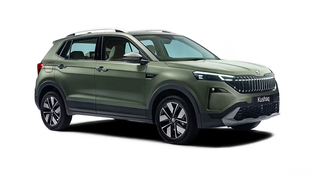 Skoda Kushaq Shimla Green