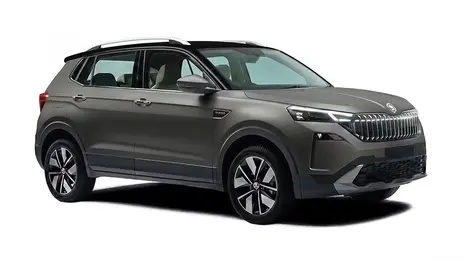 Skoda Kushaq Steel Grey with Black Roof