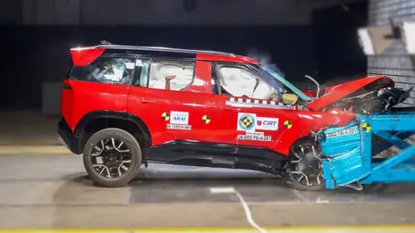 Tata Sierra Scores 5-Star Bharat NCAP Crash Test Rating: Watch Video