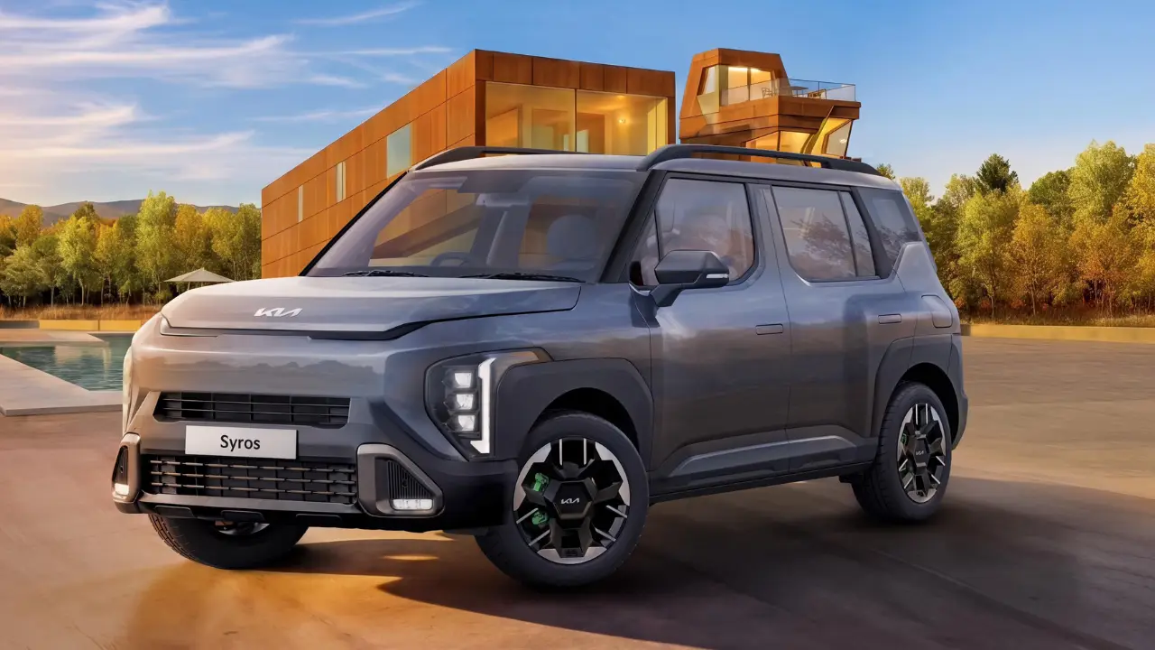 2026 Kia Syros Launched in India at Rs 8.40 Lakh; Gets New Variants and Updated Styling