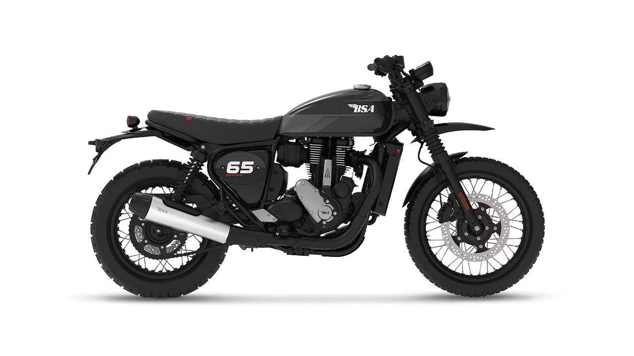 BSA Scrambler 650 Raven Black