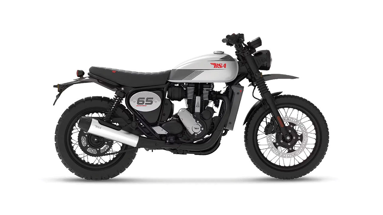BSA Scrambler 650 Thunder Grey