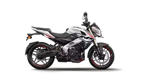Bajaj Pulsar NS400Z Pearl Metallic White
