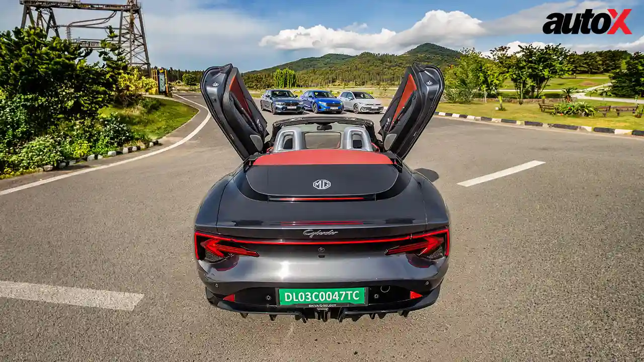 MG Cyberster-BMW M340i-Skoda Octavia RS-Volkswagen Golf GTI.jpg