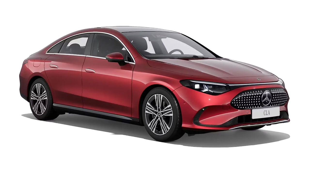 Mercedes Benz CLA EV Patagonia Red 1777440545304