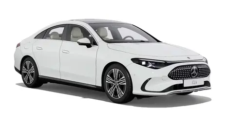 Mercedes-Benz CLA EV Polar White