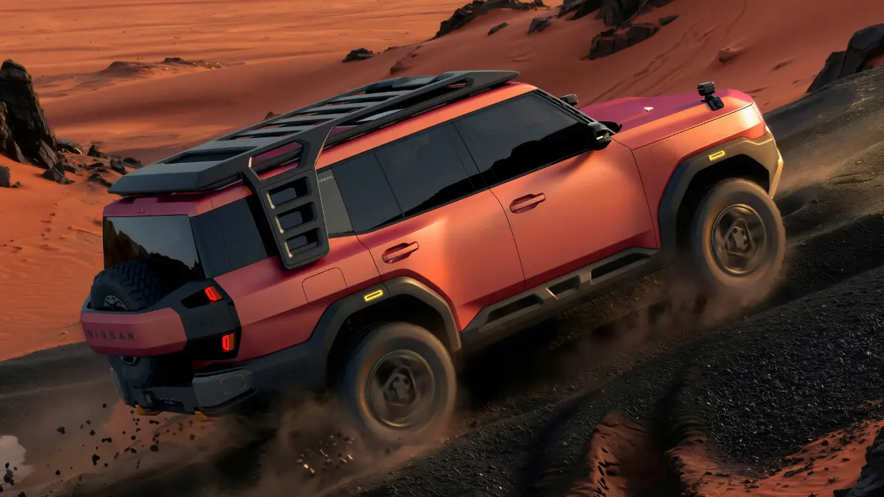 New Nissan Terrano SUV Concept Rear.png