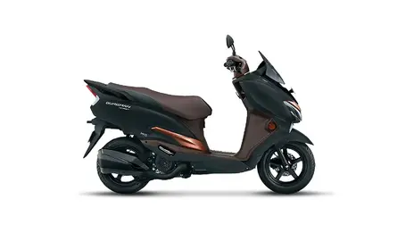 Suzuki Burgman Street 125 Met. Mat Black  Met. Mat Luxe Copper