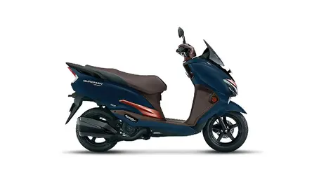 Suzuki Burgman Street 125 Met. Mat Stellar Blue  Met. Mat Luxe Cop
