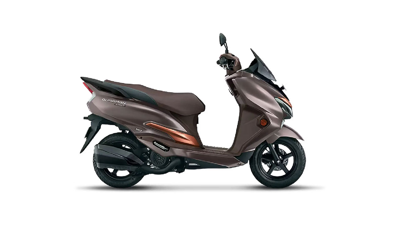 Suzuki Burgman Street 125 Met. Royal Bronze  Met. Mat Luxe Copper
