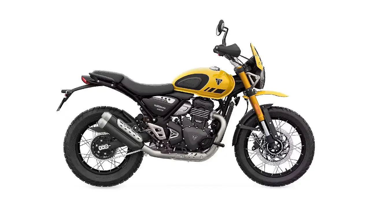 Triumph Scrambler 400 XC Racing Yellow