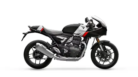 Triumph Thruxton 400 Phantom Black  Aluminium Silver
