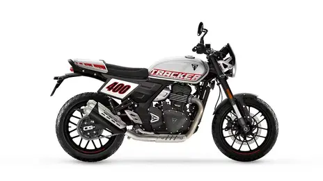 Triumph Tracker 400 Aluminium Silver