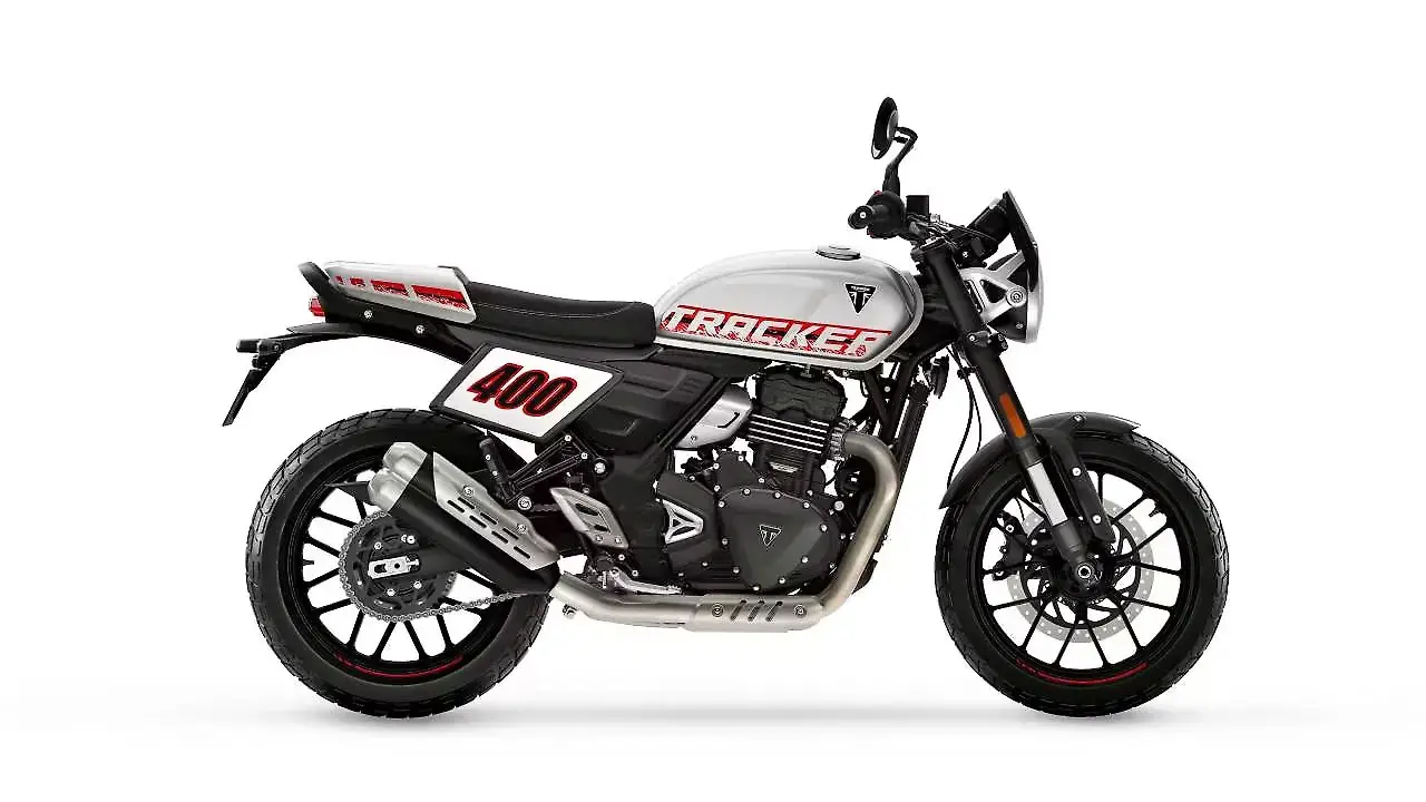 Triumph Tracker 400 Aluminium Silver