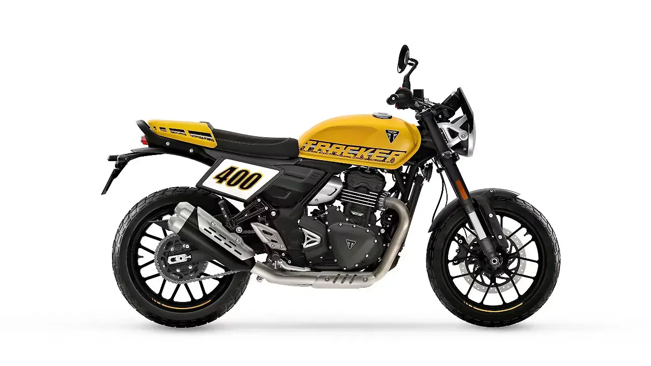 Triumph Tracker 400 Racing Yellow