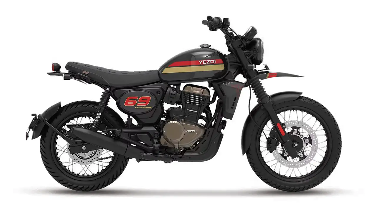 Yezdi Scrambler Legacy Black