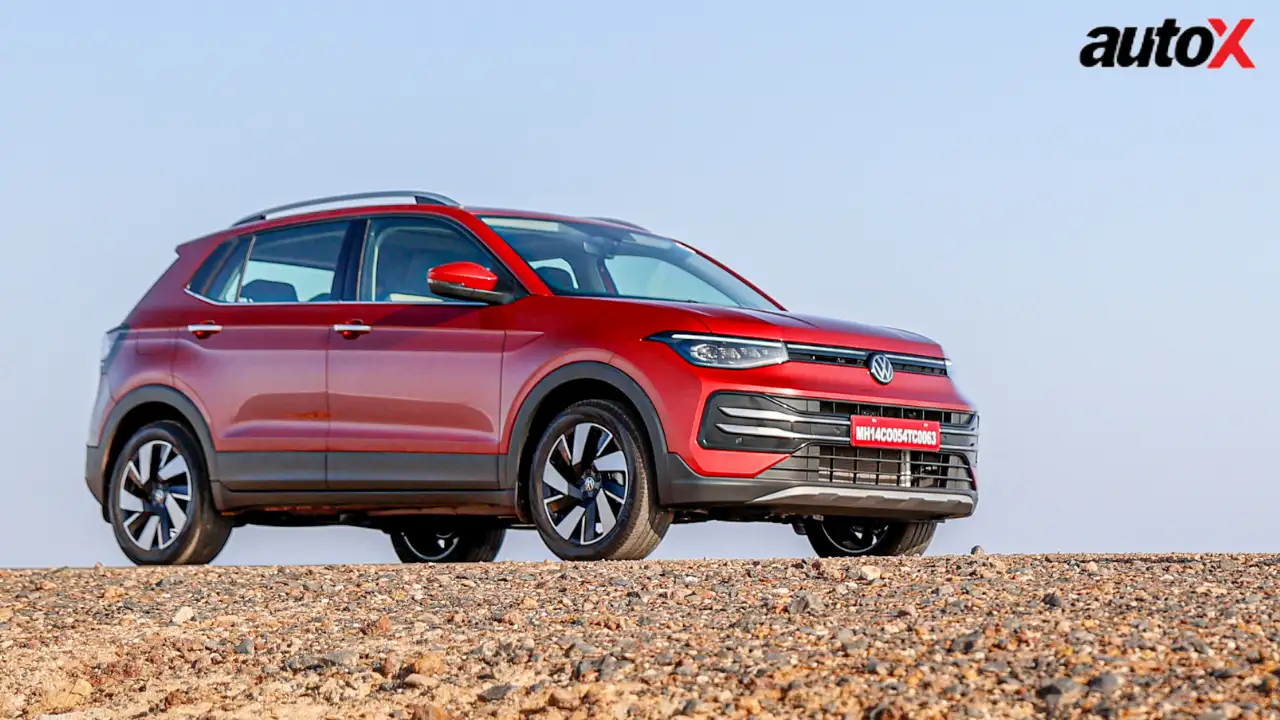 2026 Volkswagen Taigun Front three-quarter shot.png
