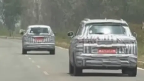 Maruti Suzuki Brezza Facelift Spotted With New Mystery MPV - Next Gen Ertiga?