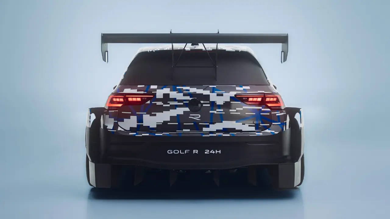 Volkswagen Golf R 24H Rear with Diffuser and Wing.png