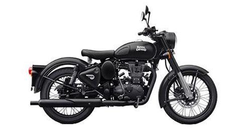 Royalenfield Classic 500 Stealth Black 7 Sep 2017