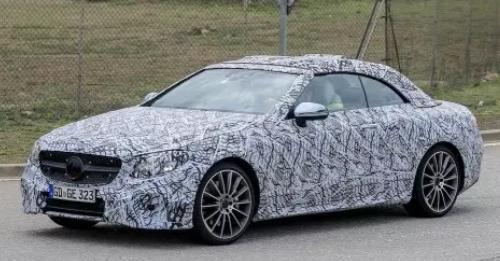 Mercedes Benz E Class Cabriolet Facelift